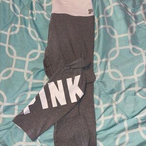PINK Victoria's Secret Gray Leggings